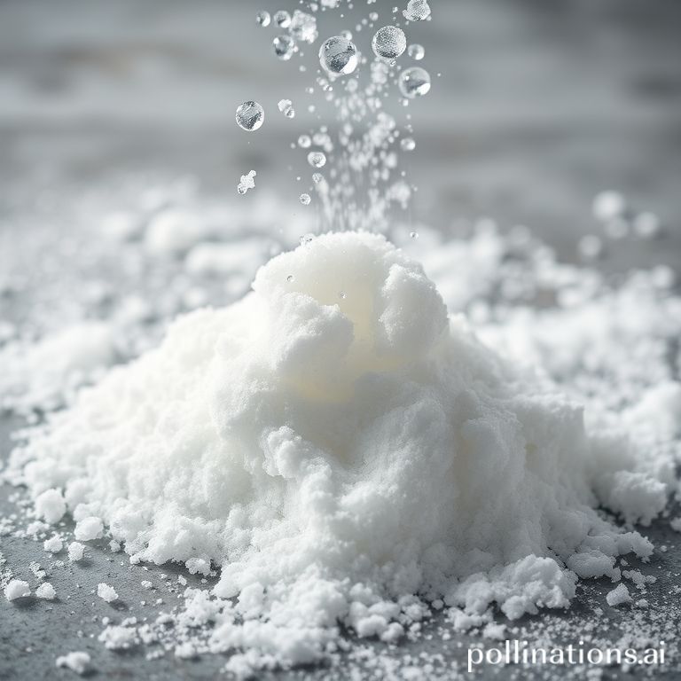 ✨ 베이킹 소다와 물의 궁합: 부드러운 연마 효과