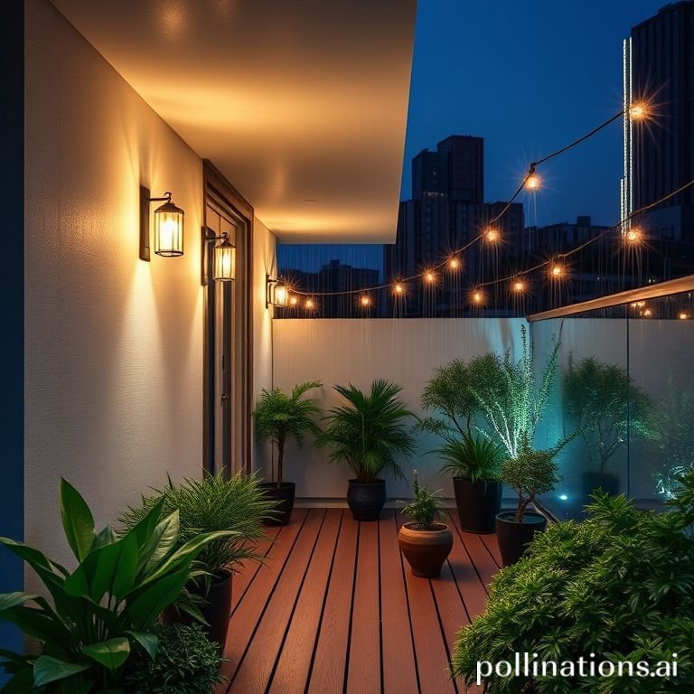 베란다 스마트조명 방수 등급 확인 필수