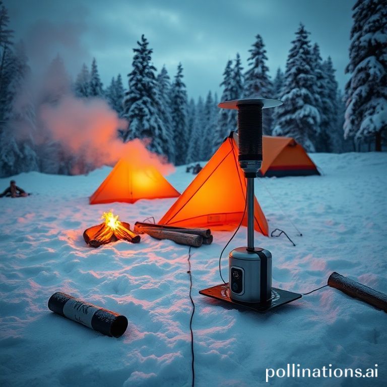 따뜻한 동계 캠핑, 온풍기 방향 덕분에 성공했어요! (사례 1)