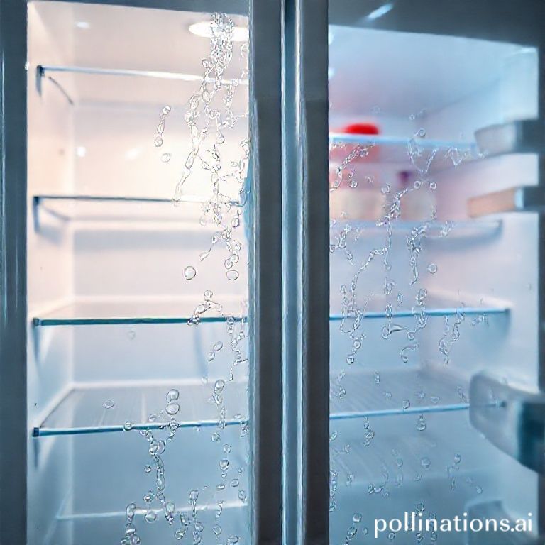 냉장고 물때 제거하는 친환경 방법은?