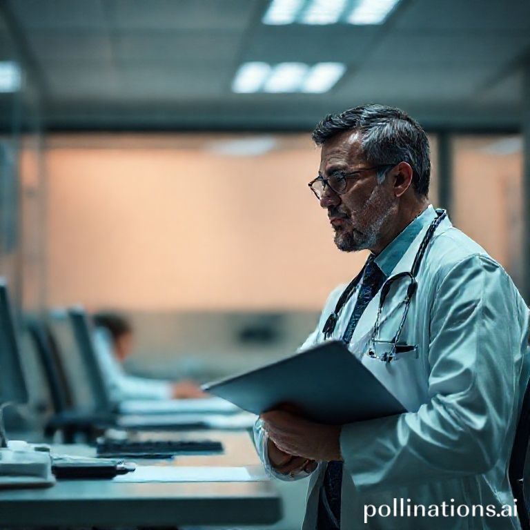 Désert Médical : L'Élasticité Macabre de l'Offre - Bientôt, Payez Pour Être Malade !