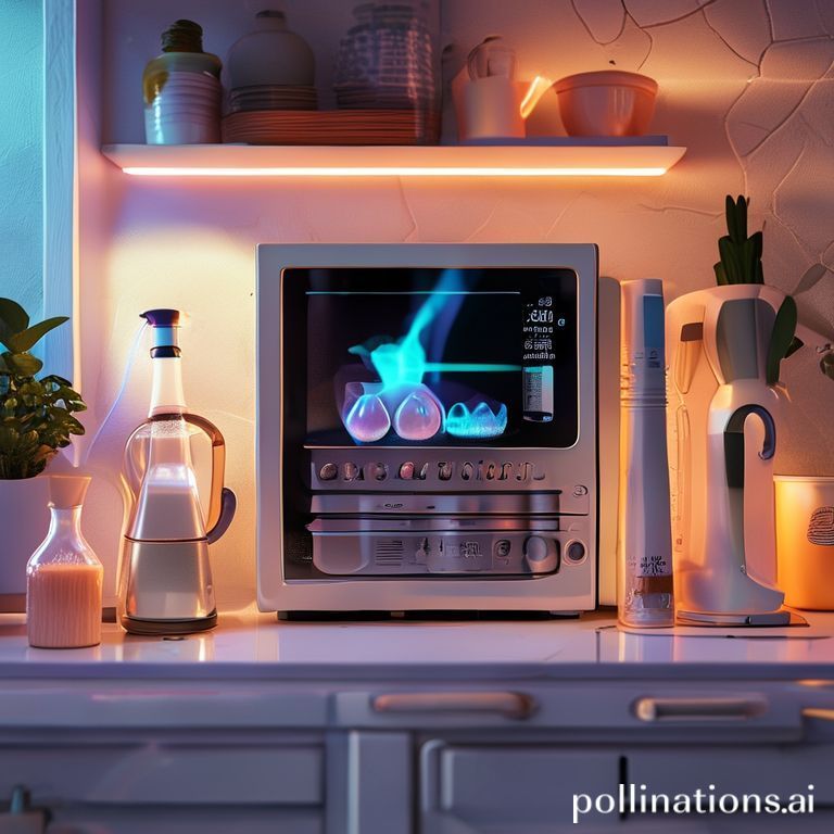 ✨ 전자레인지 & 소형 가전, 식초로 깨끗하게