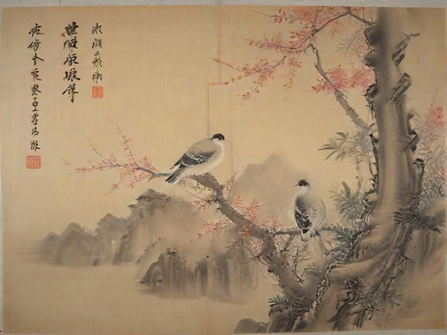 一群朋友在高端户外派对上尽情欢笑