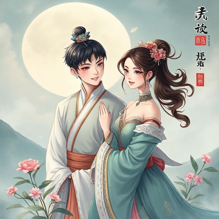 亚洲美女比白色基尼泳装在泳池玩水，微笑