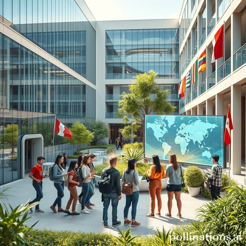 智慧校园推动教育国际化的场景