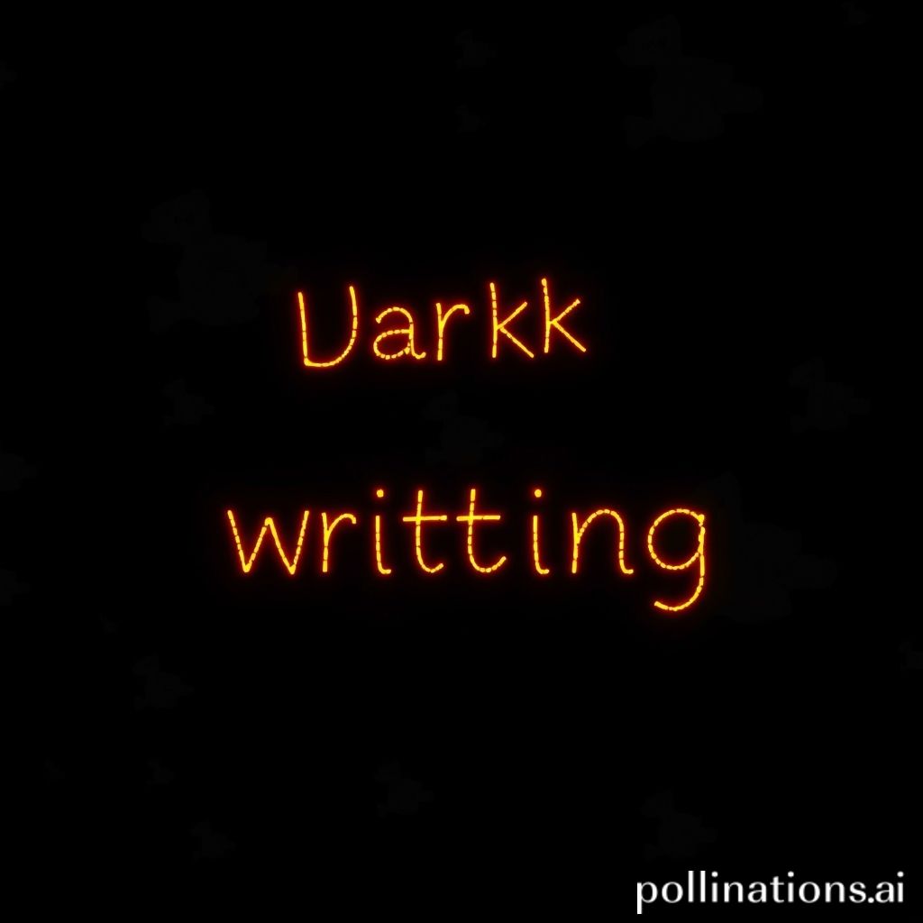 Image: Dark Side of AI Writing