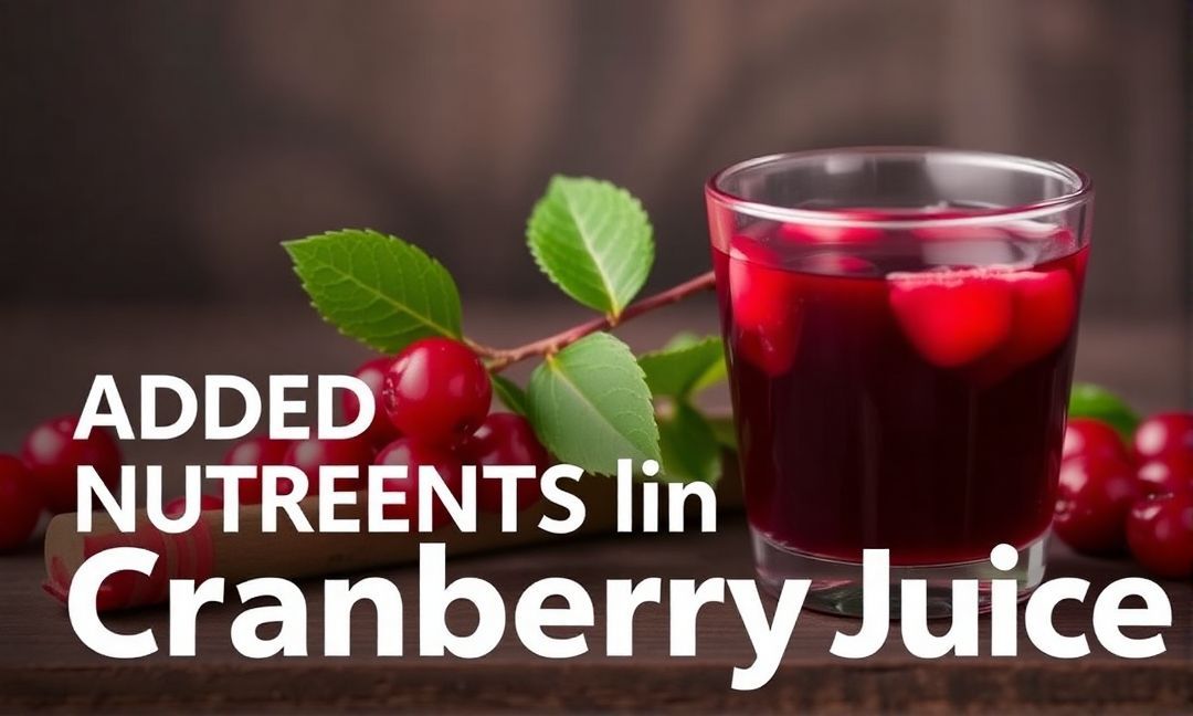 **Unveiling the Myths and Facts About Added Nutrients in Cranberry Juice**