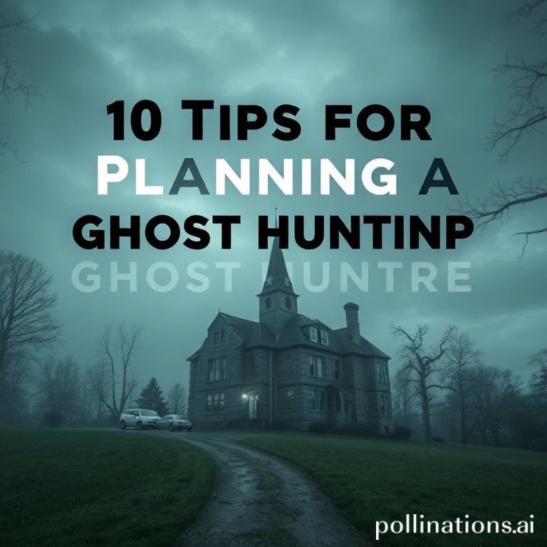 10 Tips for Planning a Ghost Hunting Trip