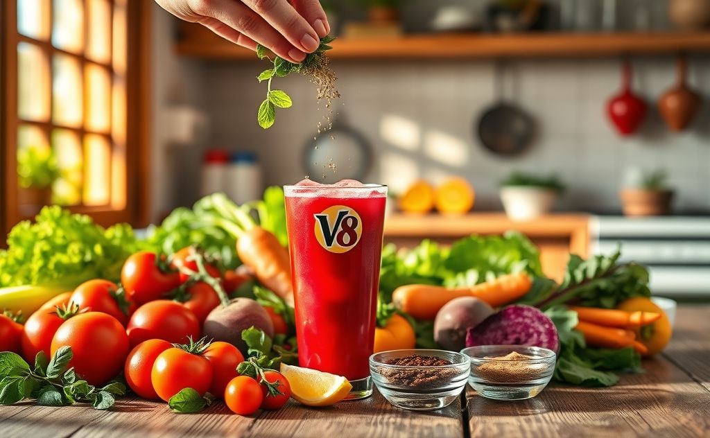 15 tips enhance V8 juice flavor and enjoyment