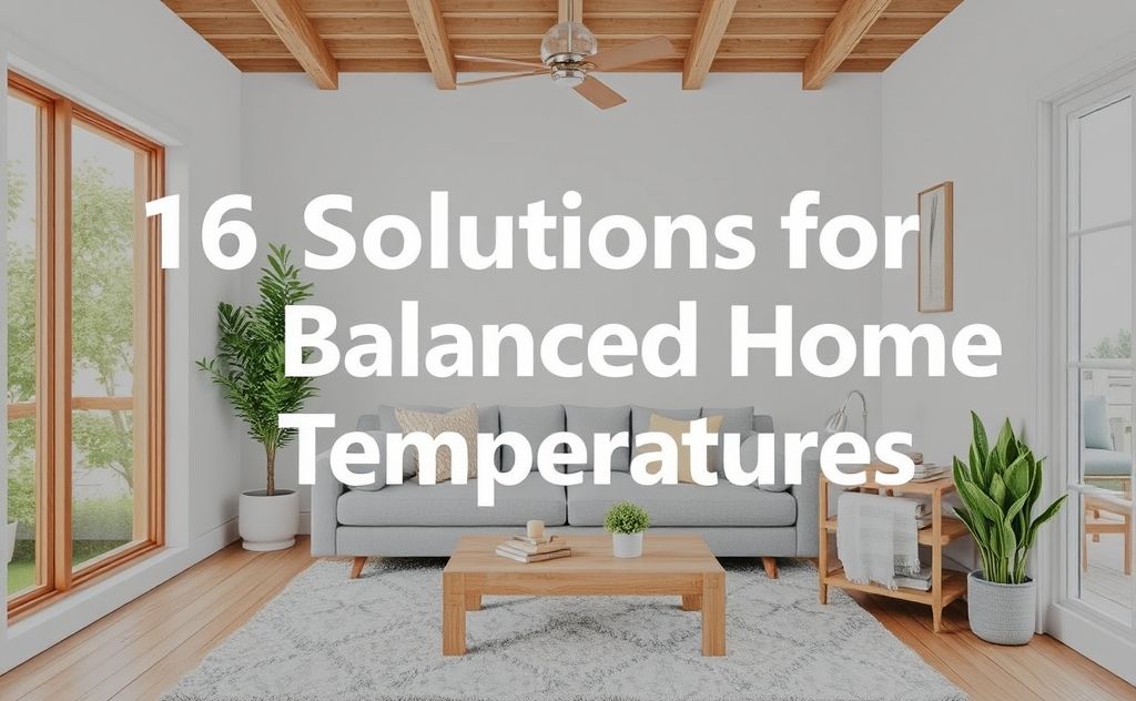 16 Solutions for Balanced Home Temperatures