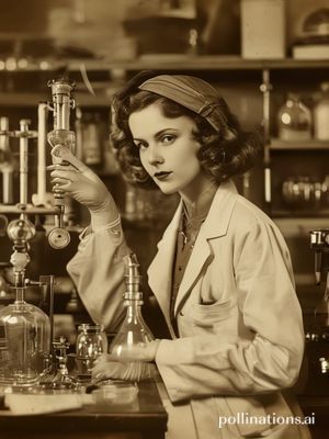 Dr. Zara Quantum, inventor of quantum lightbulbs