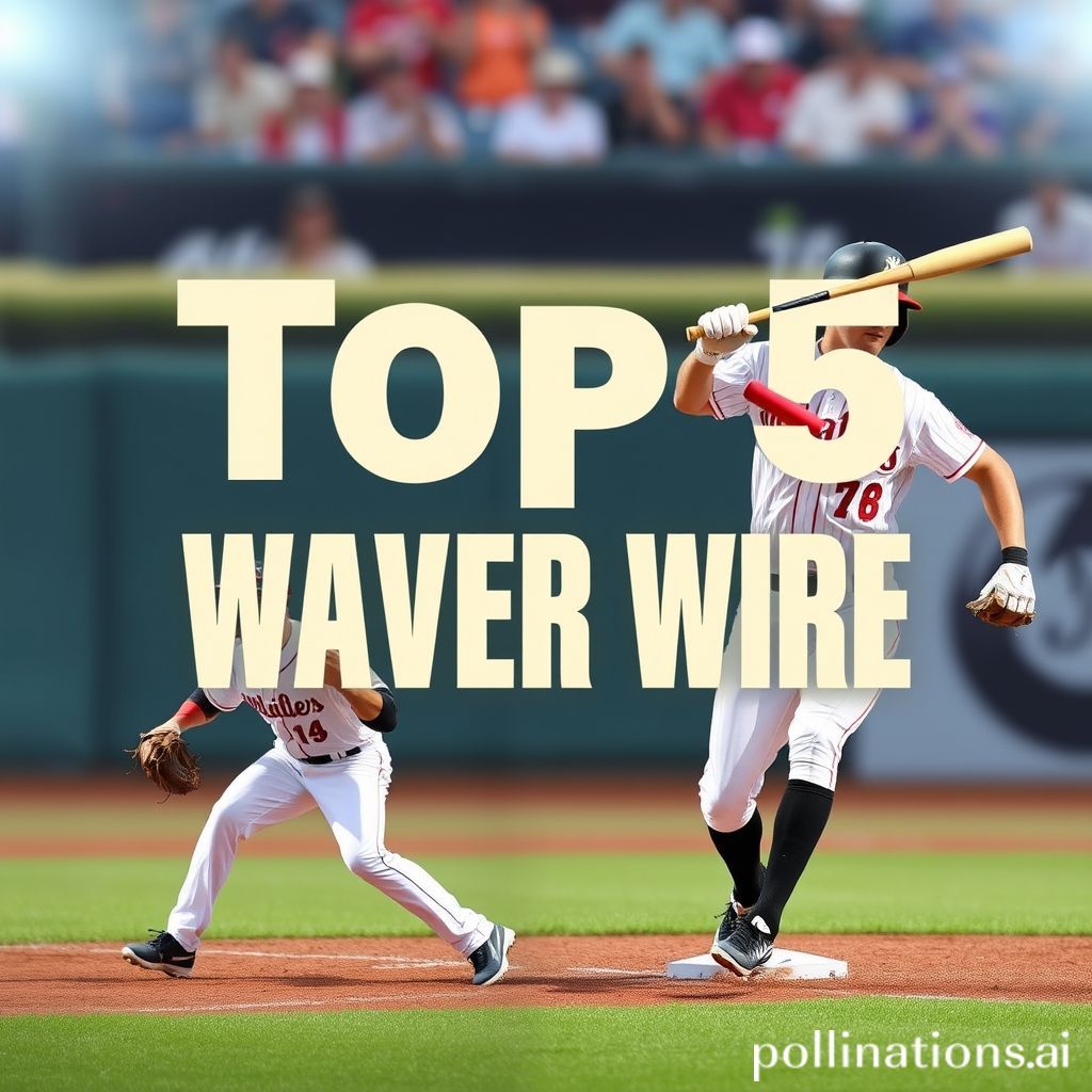 2025 Fantasy Baseball: Top 5 waiver wire pickups for Week 12