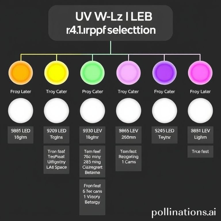 2835 365nm UV LED选型流程图