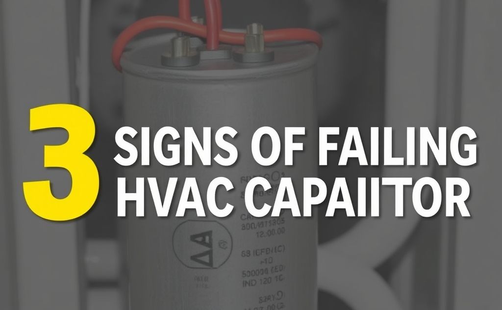 3 Signs of Failing HVAC Capacitor