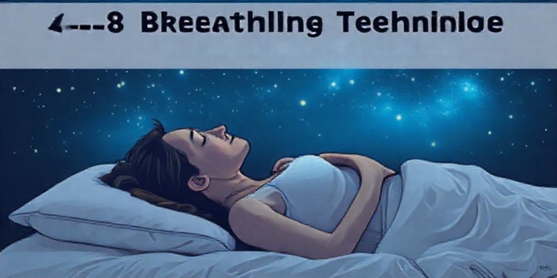 Técnica de respiração 4-7-8 para dormir melhor