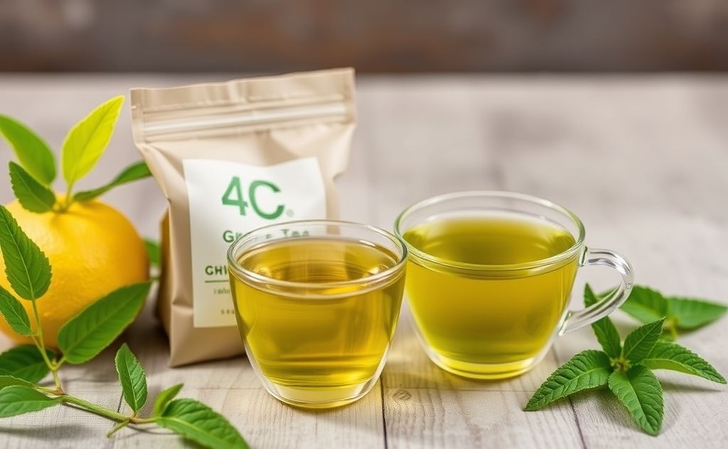 4C Green Tea boosts health and wellness benefits
