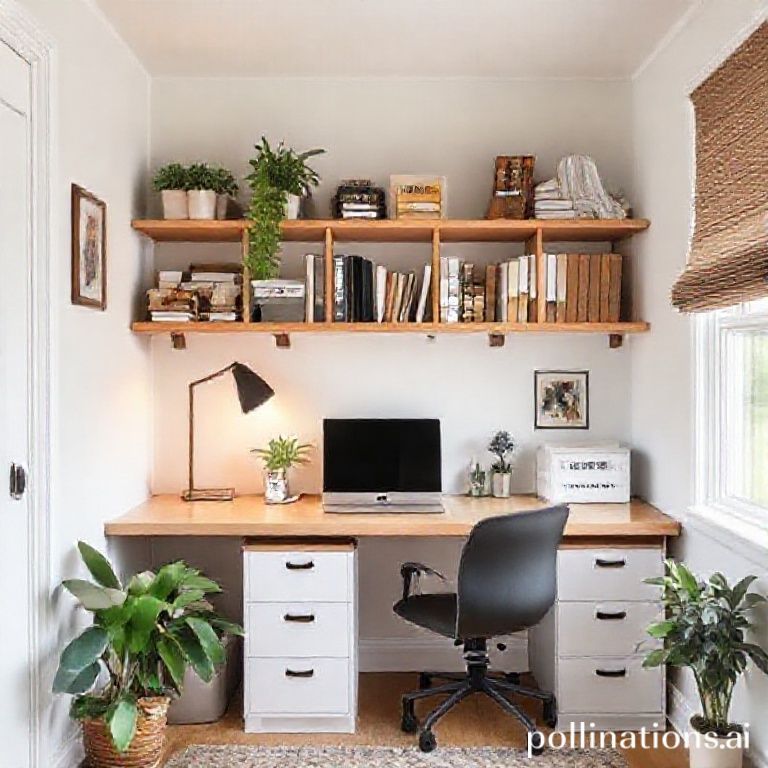 5 Clever Storage Hacks for a Tiny Home Office