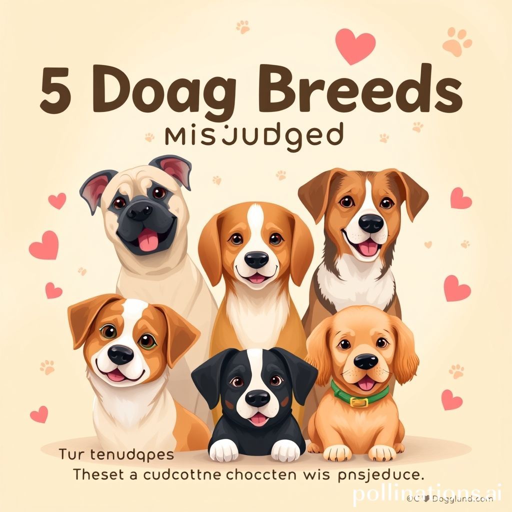 5 Dog Breeds That Are Misunderstood and Deserve Better