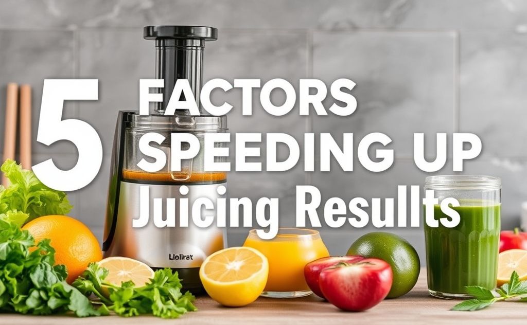 5 Factors Speeding Up Juicing Results