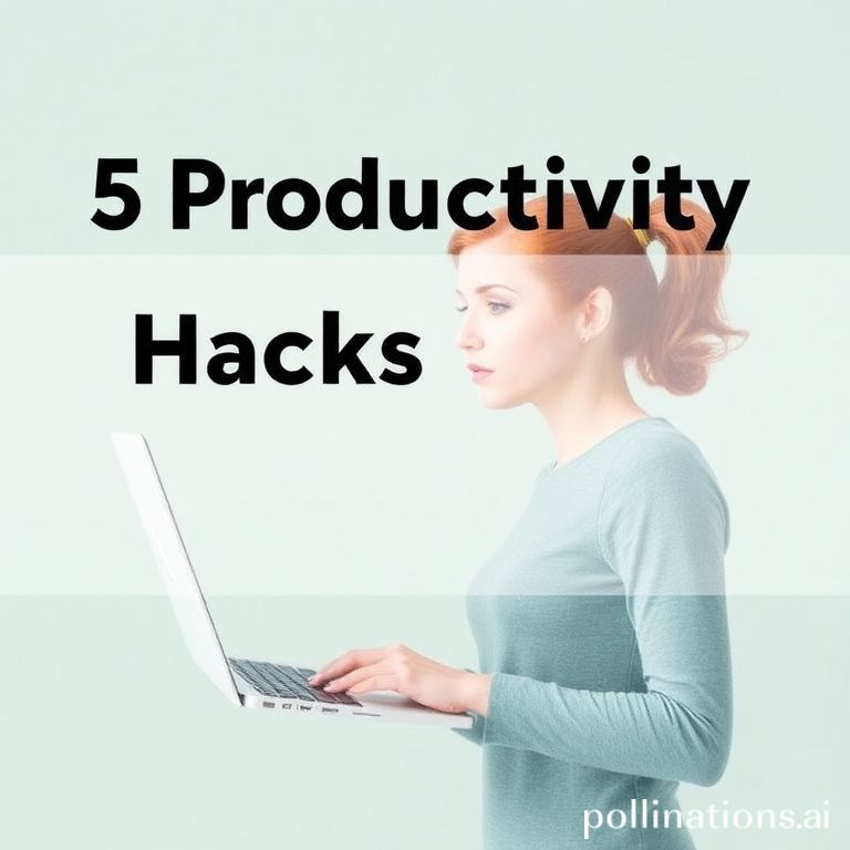 5 Productivity Hacks to Get More Done in Less Time