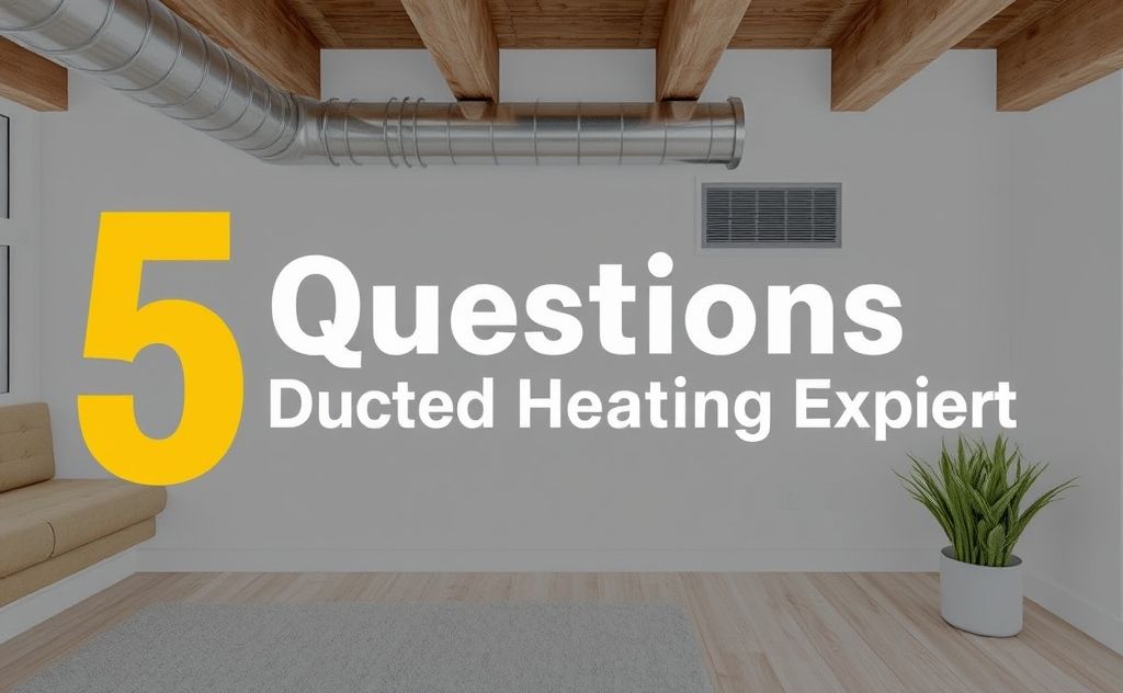 5 Questions For Choosing Ducted Heating Expert