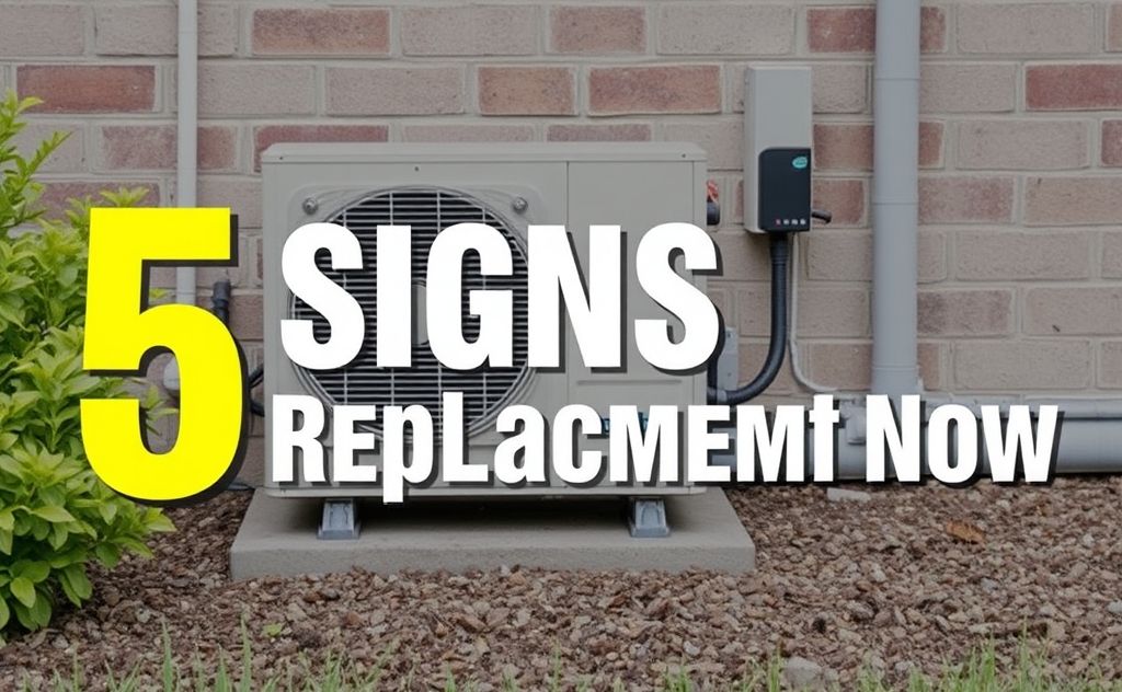 5 signs HVAC needs replacement now