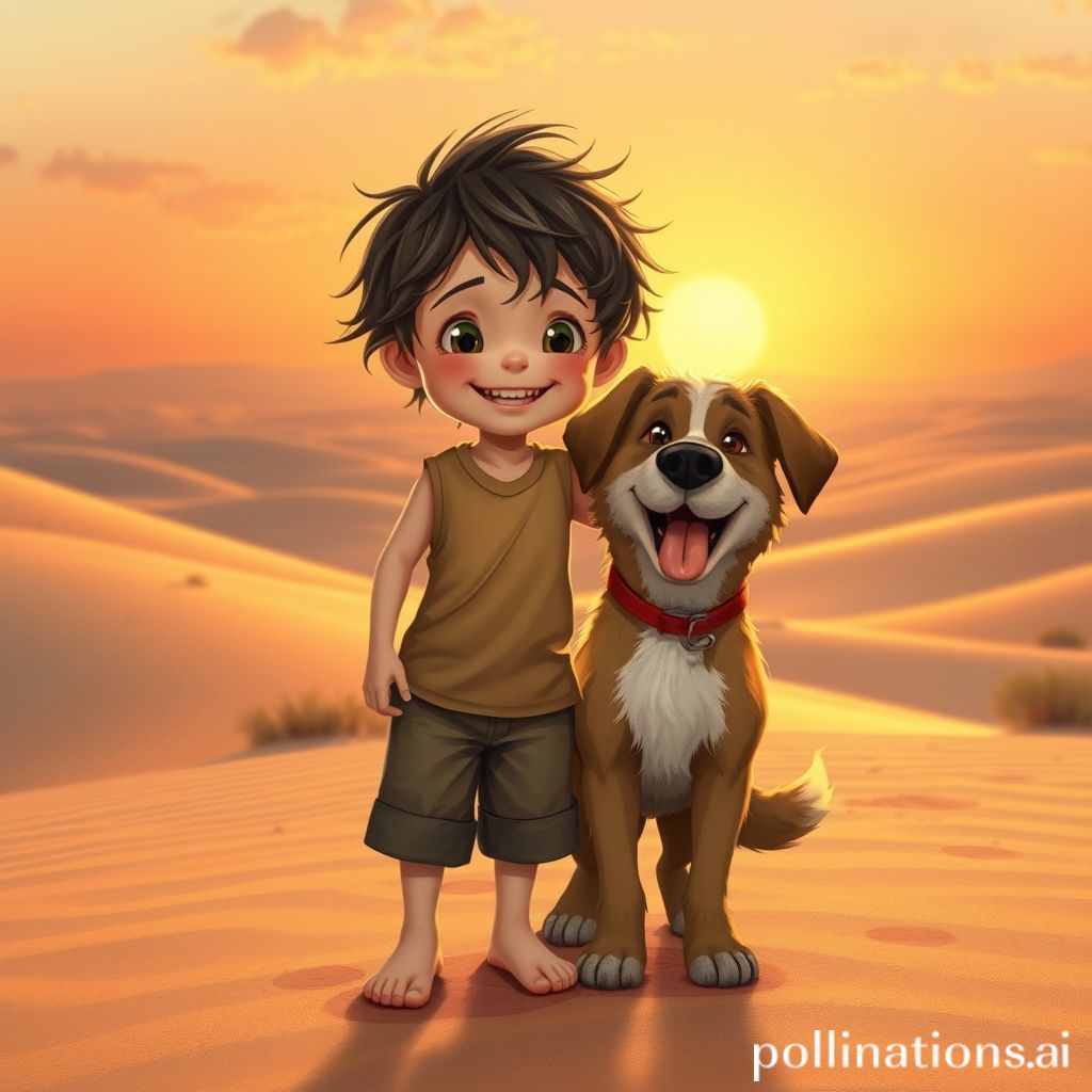 5-year-old rescued after wandering into the desert with his dog