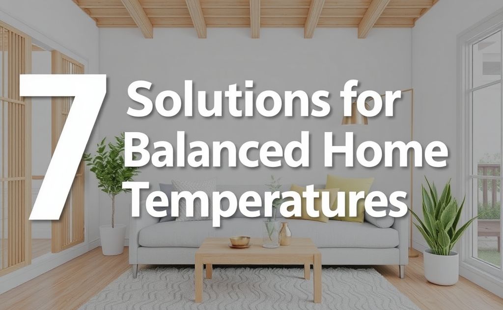 7 Solutions for Balanced Home Temperatures
