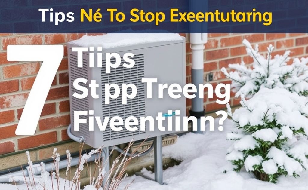7 Tips To Stop HVAC Freezing In Winter
