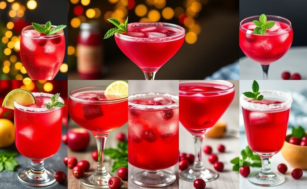 7 Unique Cranberry Cocktail Recipes