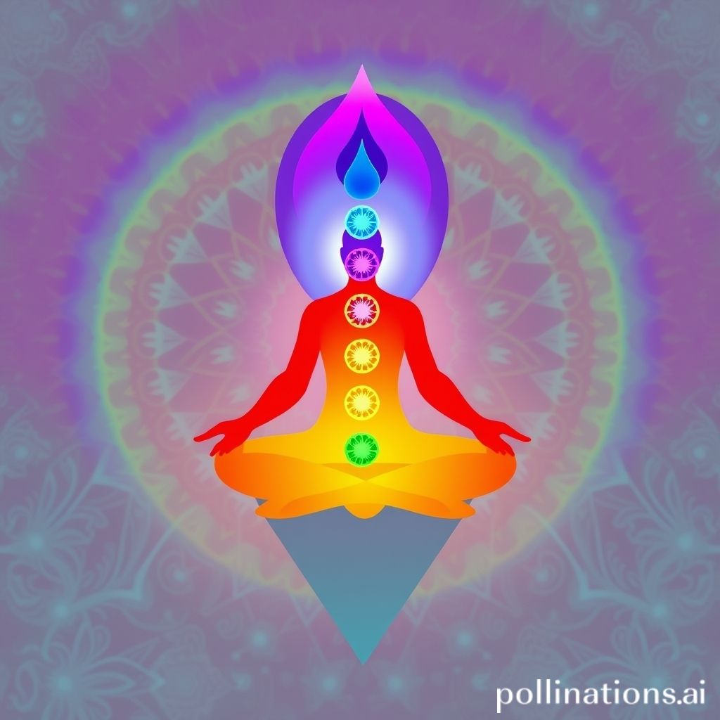 why are the chakras the colour of the rainbow