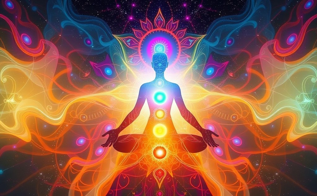7 chakras revealing inner energy balance