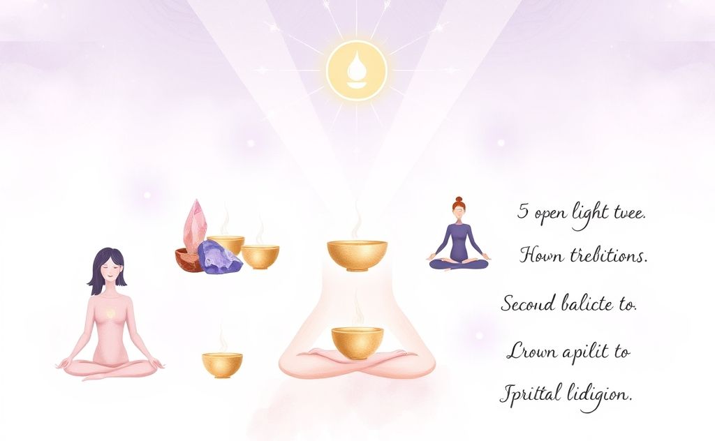 7 techniques to open crown chakra energy