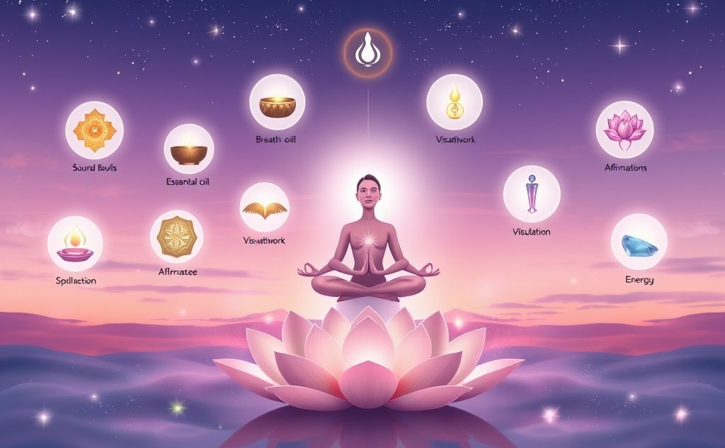 7 techniques to unblock crown chakra energy