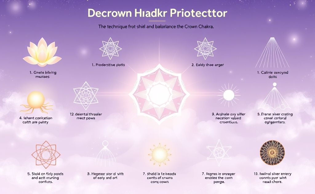 9 techniques for crown chakra protection