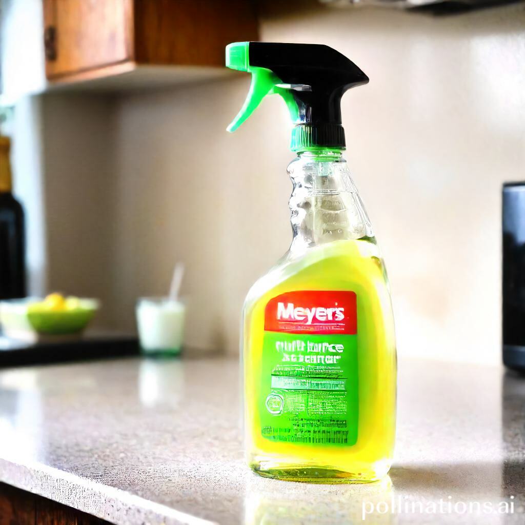 does meyers multi surface cleaner kill germs