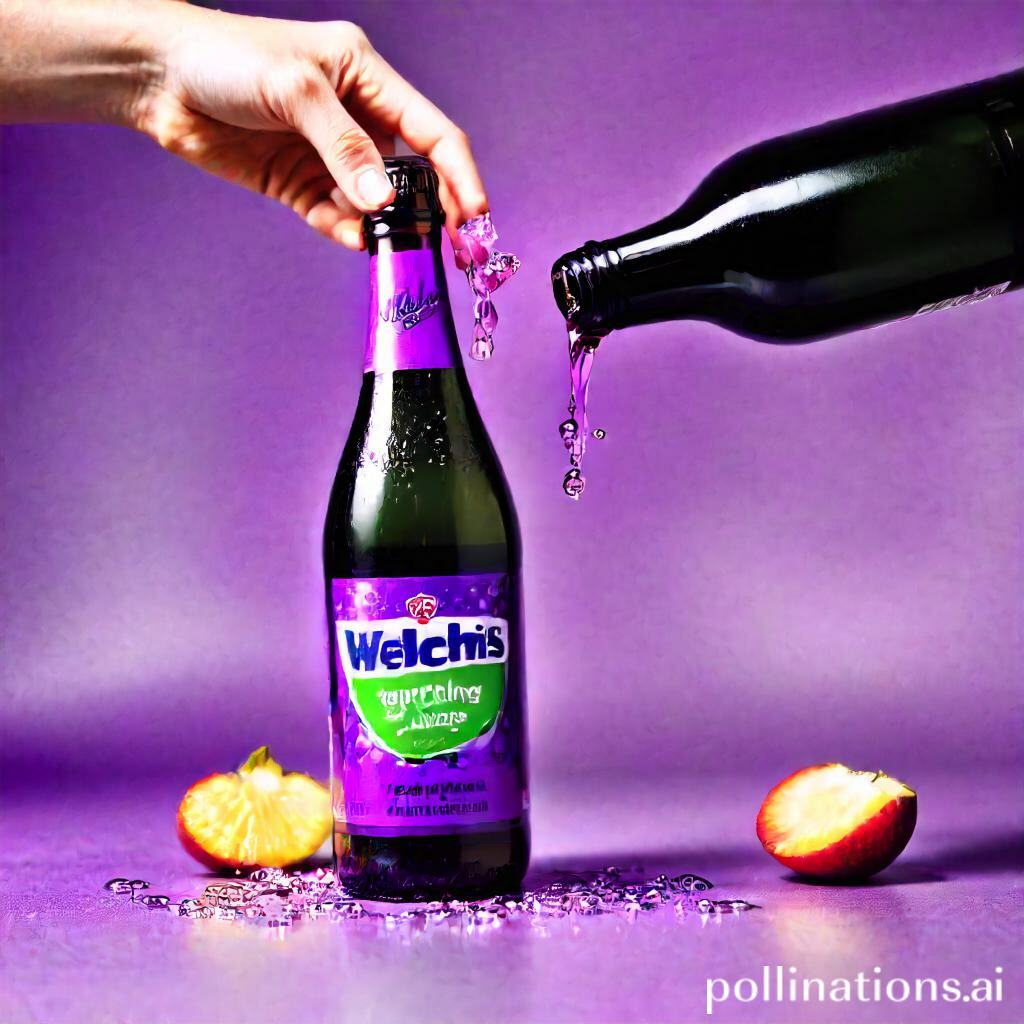 How To Open Welch'S Sparkling Grape Juice?