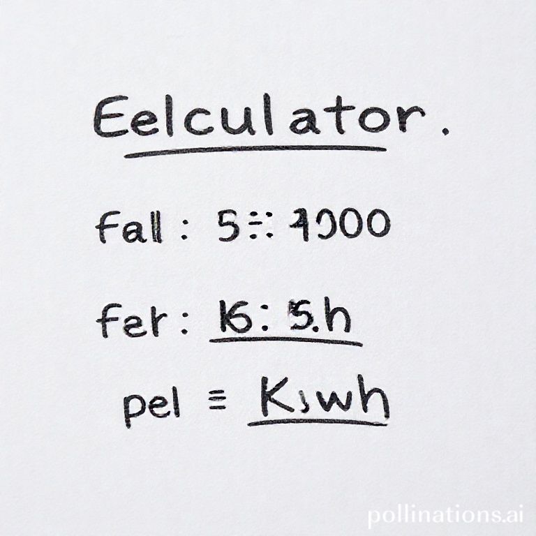 전기요금 계산 마스터: Kwh당 요금 계산법