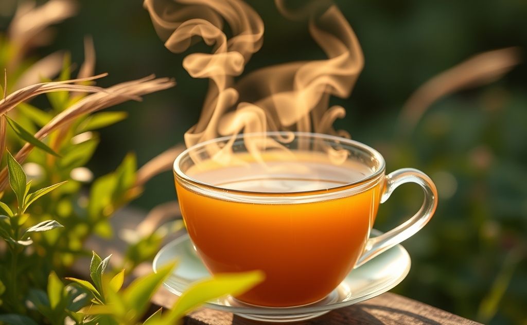 A calming cup of tea brewed by the wind