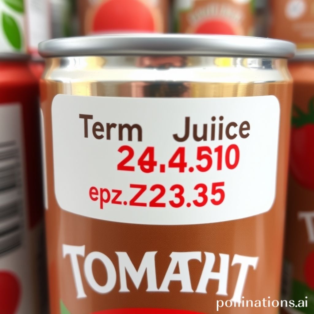 How Long Is Canned Tomato Juice Good For?