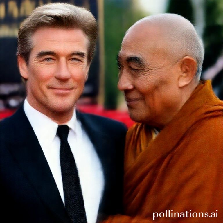 Richard Gere, the esteemed Hollywood actor, smiles charismatically on a red carpet, embodying his successful career and humanitarian efforts.