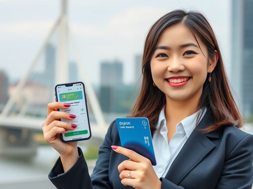 대전 시민이 20% 혜택으로 스마트하게 재테크하는 모습