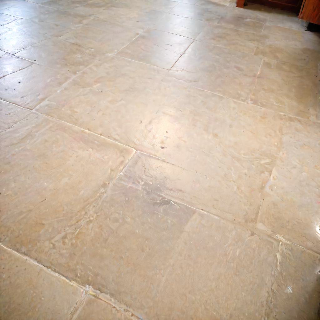 how to keep footprints off tile floors