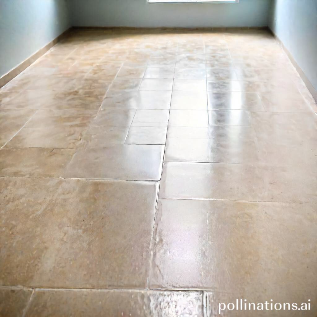 what are the best natural solutions for tile floor cleaning