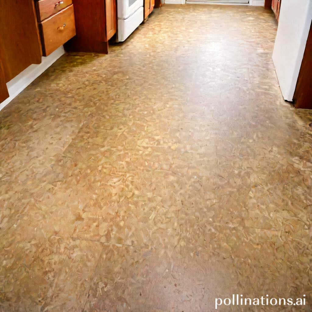 how to remove stains from linoleum floors
