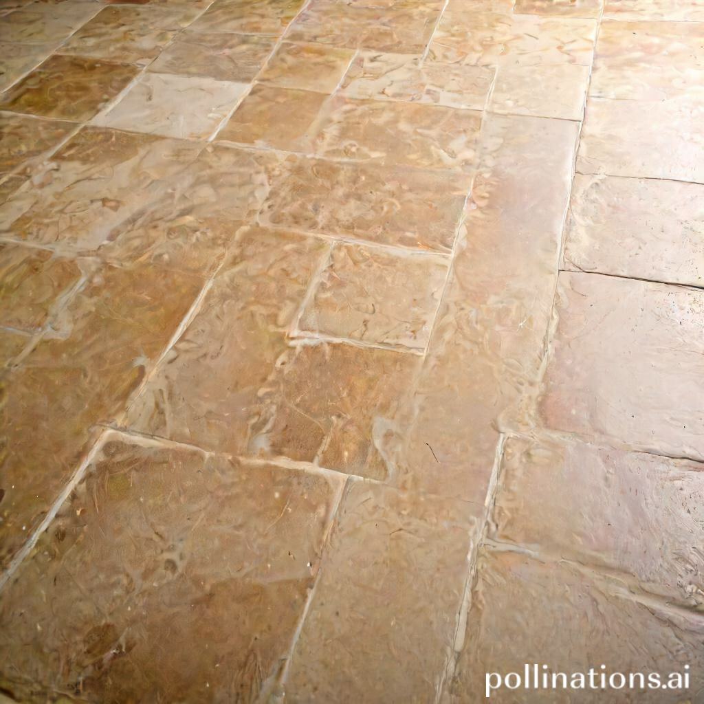 how to clean textured ceramic tile floor