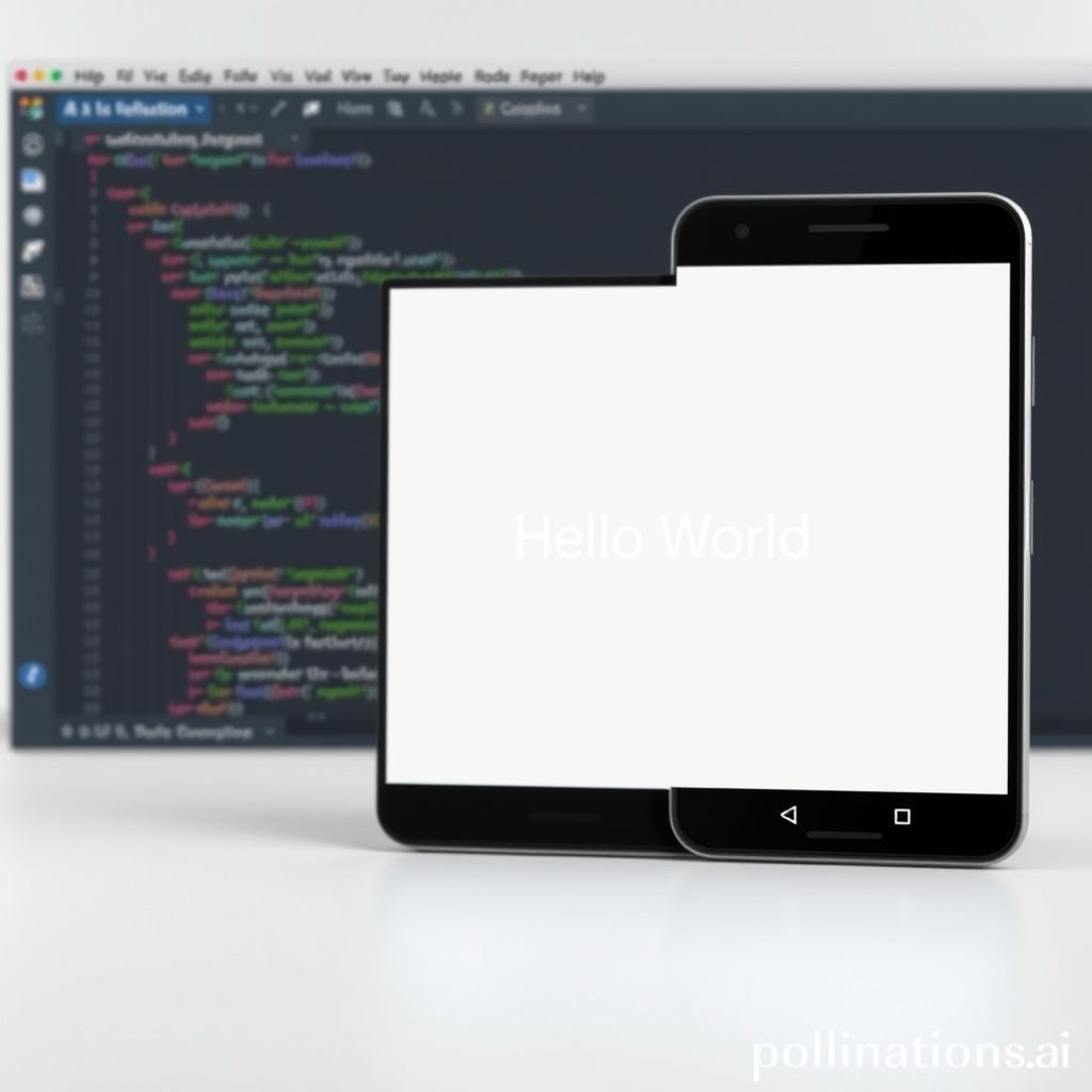A clean, modern screenshot of a basic Flutter 