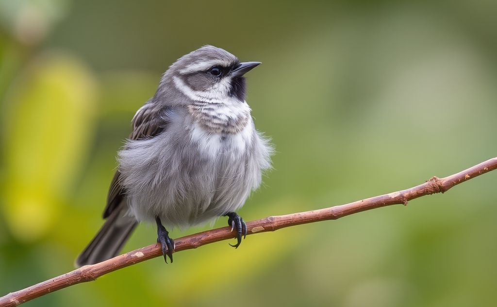 A close-up of a bird perched on a branch in a natural setting.