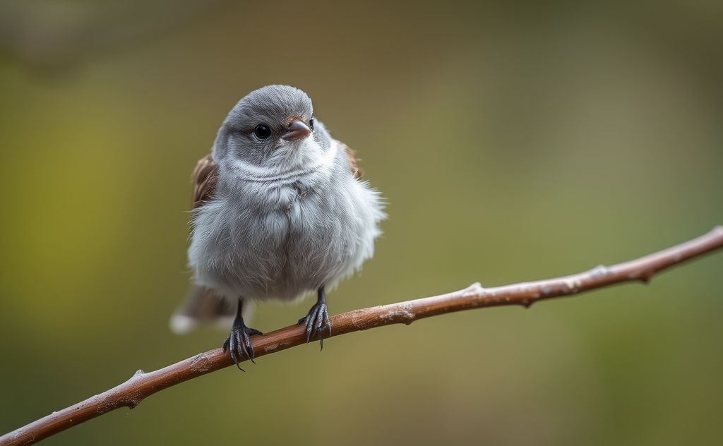 A close-up of a bird perched on a branch with a blurred background.