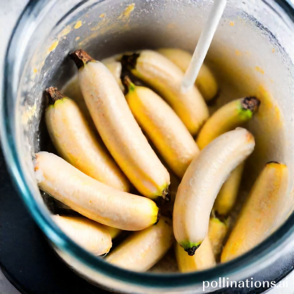 how to freeze bananas for smoothies